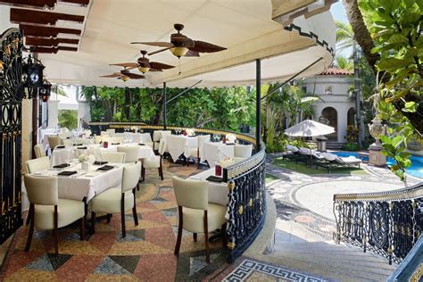 restaurant at versace mansion|restaurant inside versace mansion.